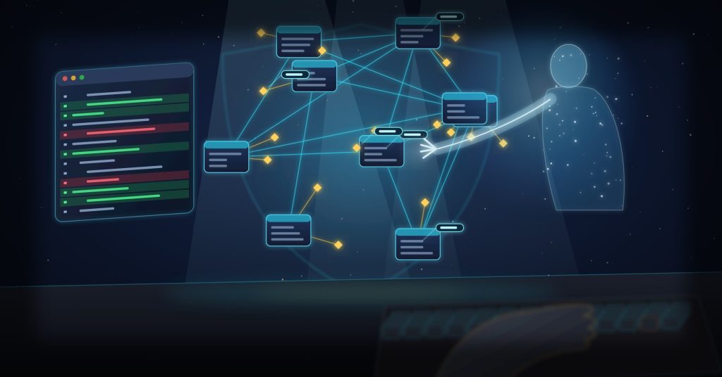 Yapay zekâ ajanı semantic model'i düzenlerken geliştirici kod farkını inceliyor